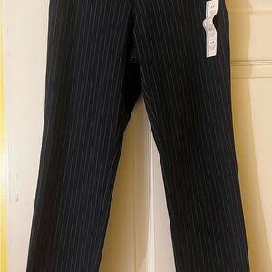 New Blue Pinstripe Skinny Pants